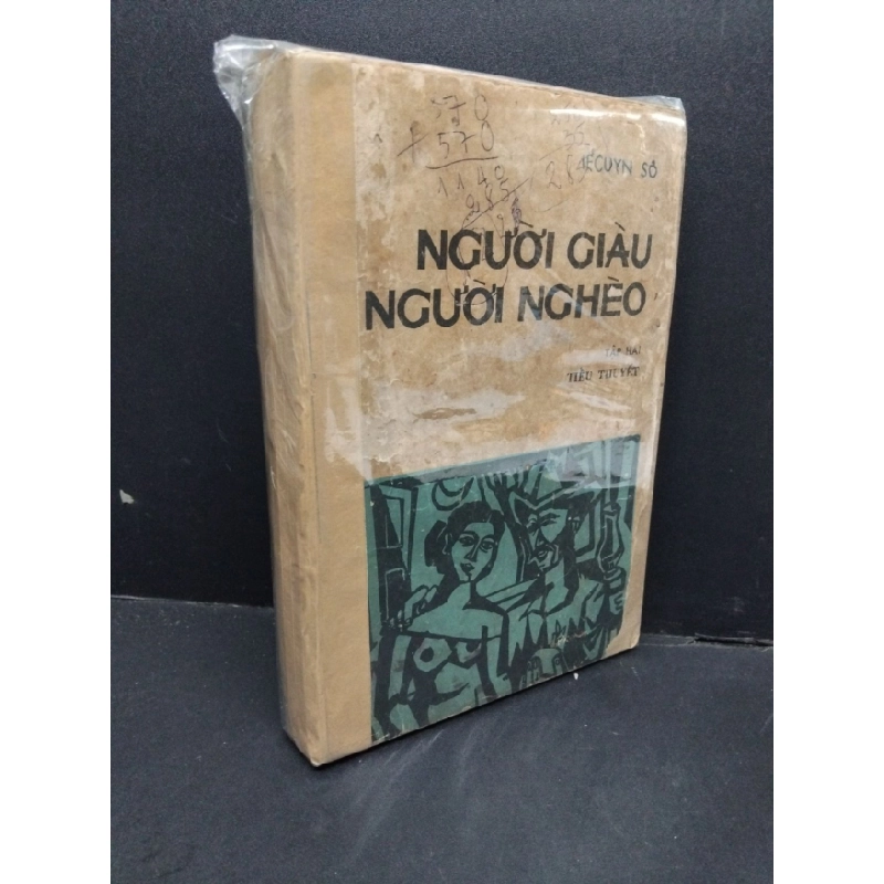 [Phiên Chợ Sách Cũ] Người giàu người nghèo tập 2 chữ viết ở bìa 2303 428380