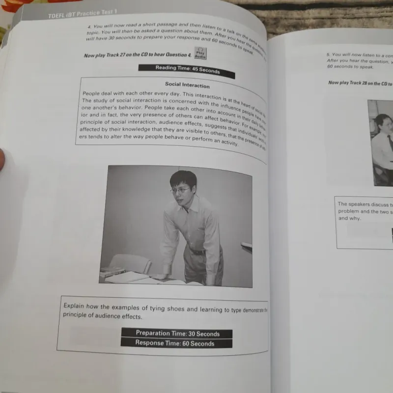 Sách The Official Guide to the TOEFL TEST 4TH EDI with Authentic Tests. Singapore 2012 761557