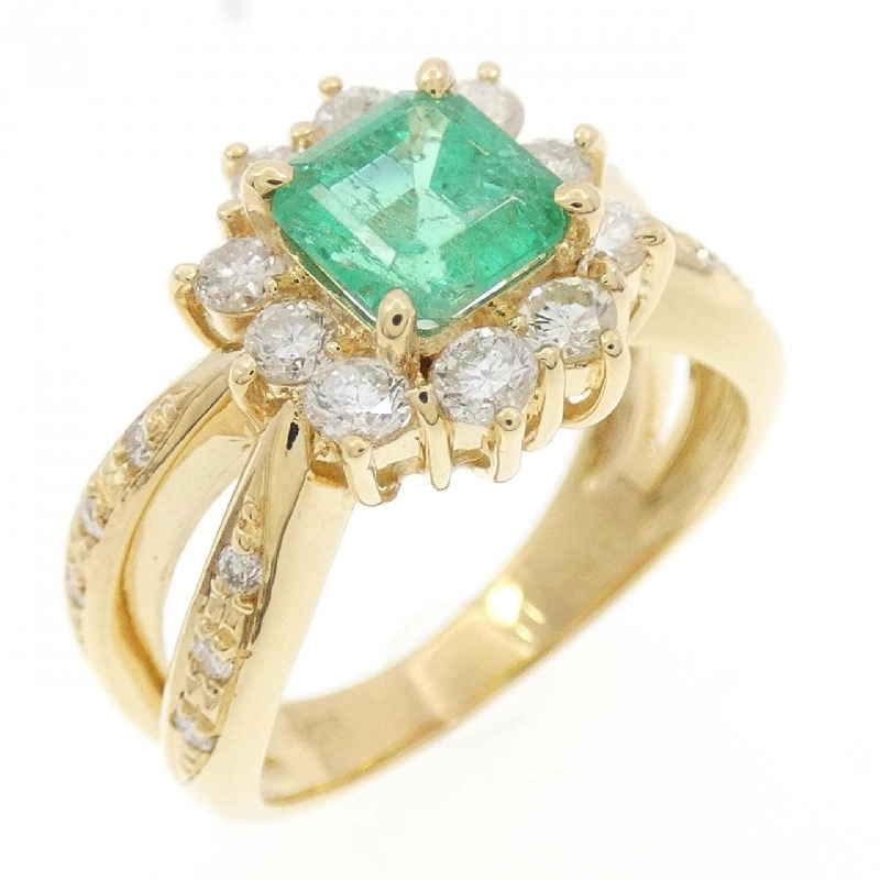 Nhẫn Emerald K18YG 2.60CT - Hàng hiệu Chính hãng 846647