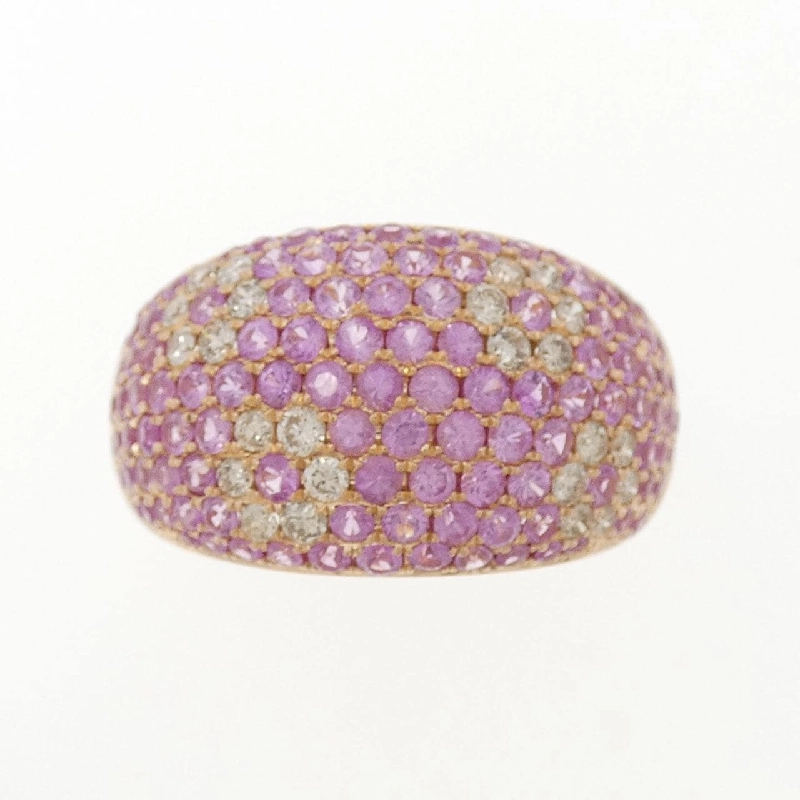 Nhẫn Sapphire Hoa K18PG 2.65CT - Hàng hiệu Chính hãng 850512