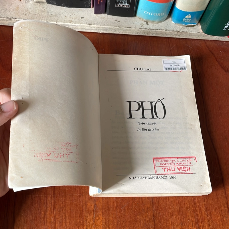 II Tiểu Thuyết: Phố - Chu Lai - 1995 542366