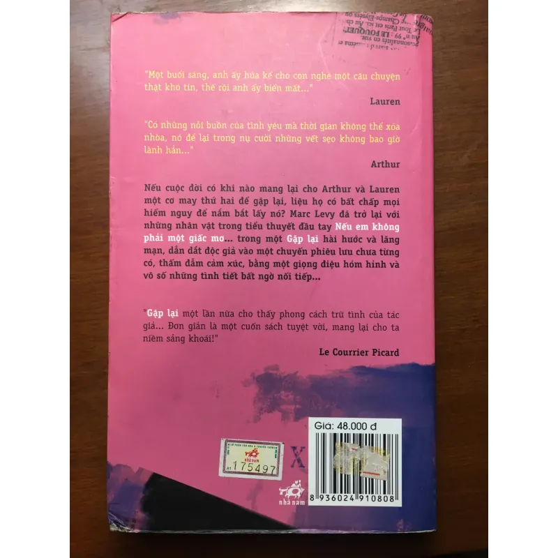 [TÌNH CẢM] Gặp lại - Marc Levy 564335