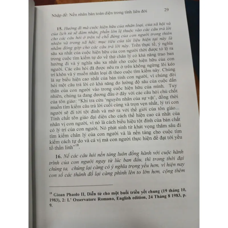 TỔNG LUẬN HỌC THUYẾT XÃ HỘI CỦA HỘI THÁNH 709011