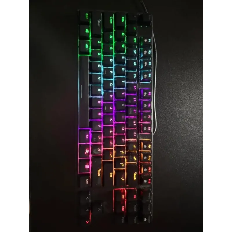 Bàn phím cơ Dareu EK87 TKL 87 phím LED RGB màu đen 931411