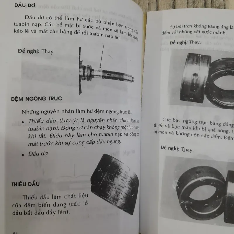 Xác định các hư hỏng phụ tùng.  589311
