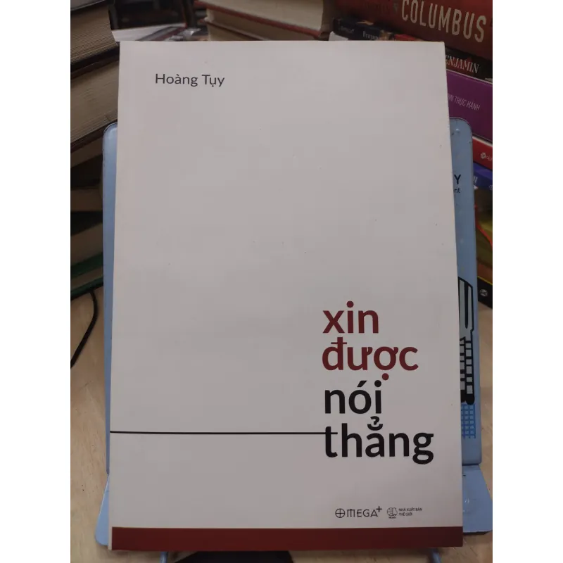 Sách: Xin được nói thắng - TG: Hoàng Tuỵ (B2) 755611