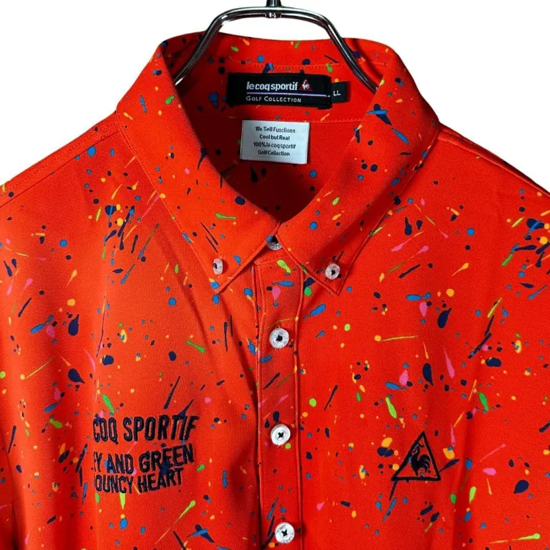 Polo Lecoq Sportif Golf LL Cam Neon 1025399