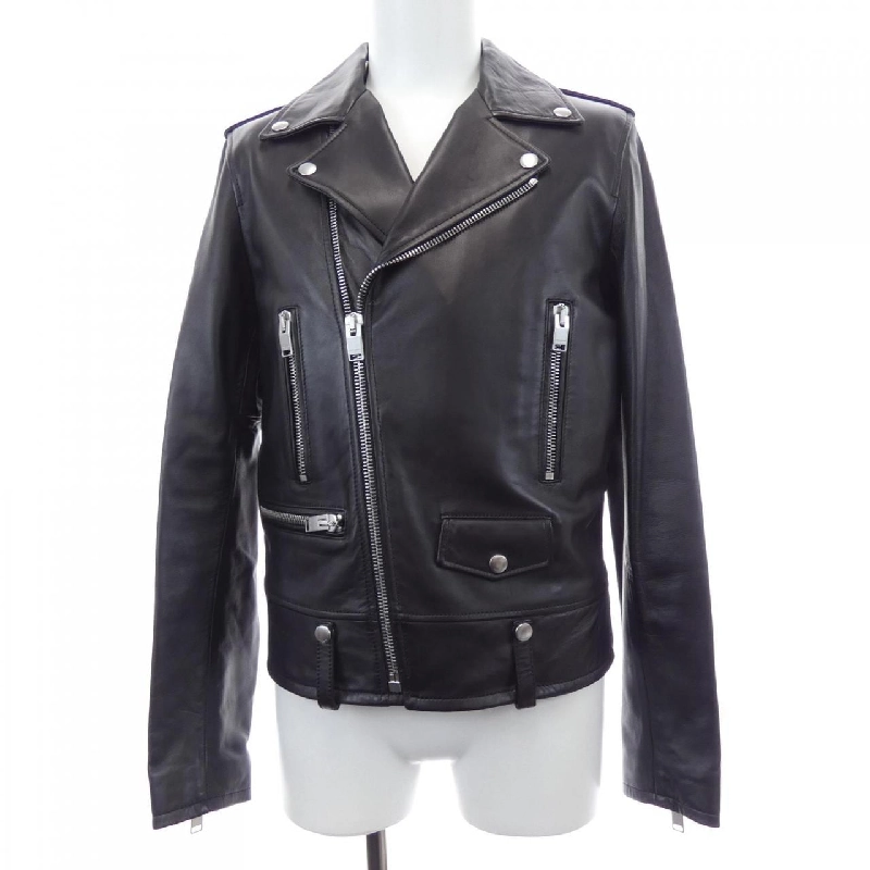SAINT LAURENT 397290 Áo khoác da biker - Hàng hiệu Authentic 820227