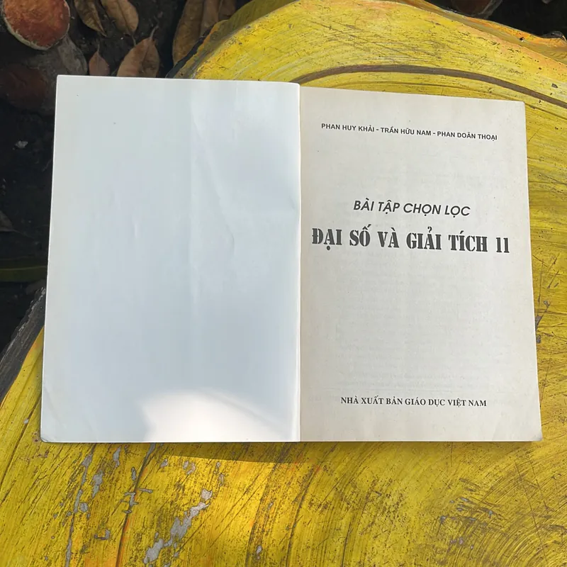 BÀI TẬP CHỌN LỌC ĐẠI SỐ VÀ GIẢI TÍCH- HÌNH HỌC 10,11- GS. PHAN HUY KHẢI CHỦ BIÊN 713162