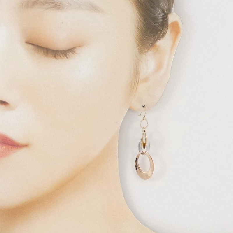 Bông tai ba màu 750 - Hàng hiệu Authentic 867437