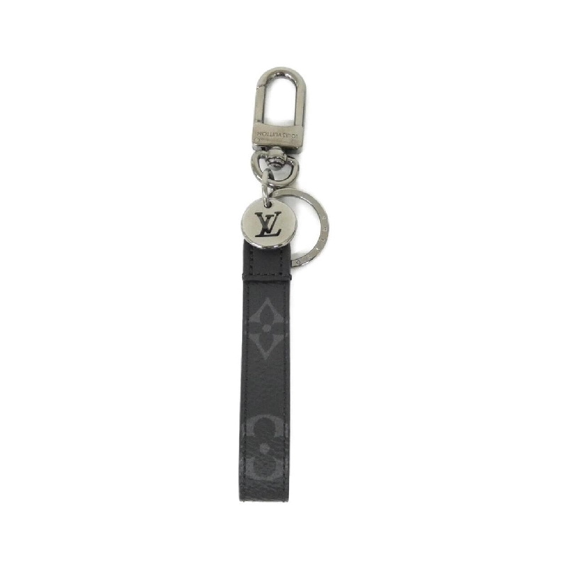 Louis Vuitton Monogram Eclipse Porte Clé Dragonne M61950 Keyring - Hàng hiệu Authentic 807405