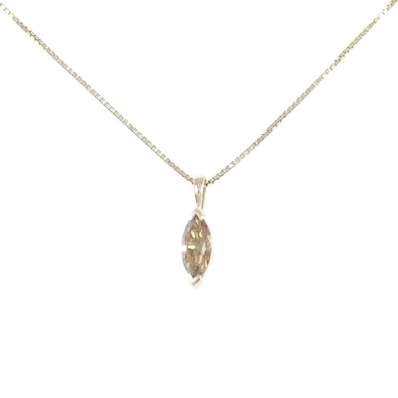 K10YG Dây chuyền kim cương 0.31CT - Hàng hiệu Chính hãng 858134