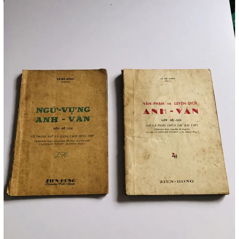 BỘ 2 CUỐN ANH VĂN CỔ ĐIỂN – RẤT HIẾM 735189