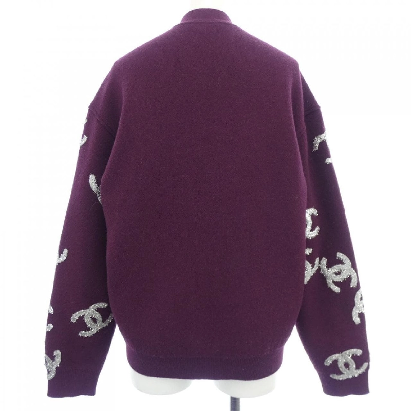 【Khuyến mãi】Áo khoác cardigan CHANEL 645042