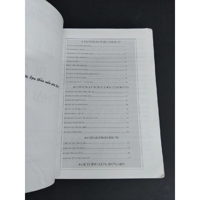 Giải mã bí ẩn phái đẹp 2 mới 70% bẩn bìa, ố nhẹ, tróc gáy, tróc bìa 2015 HCM2811 Lai H. TÂM LÝ 339399