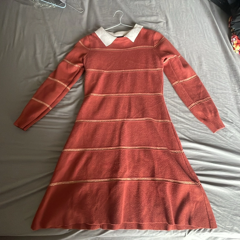 Váy len cho người béo- gọn người 443476