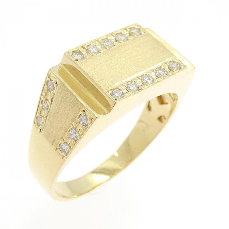 Nhẫn kim cương K18YG 0.37CT - Hàng hiệu Authentic 848375