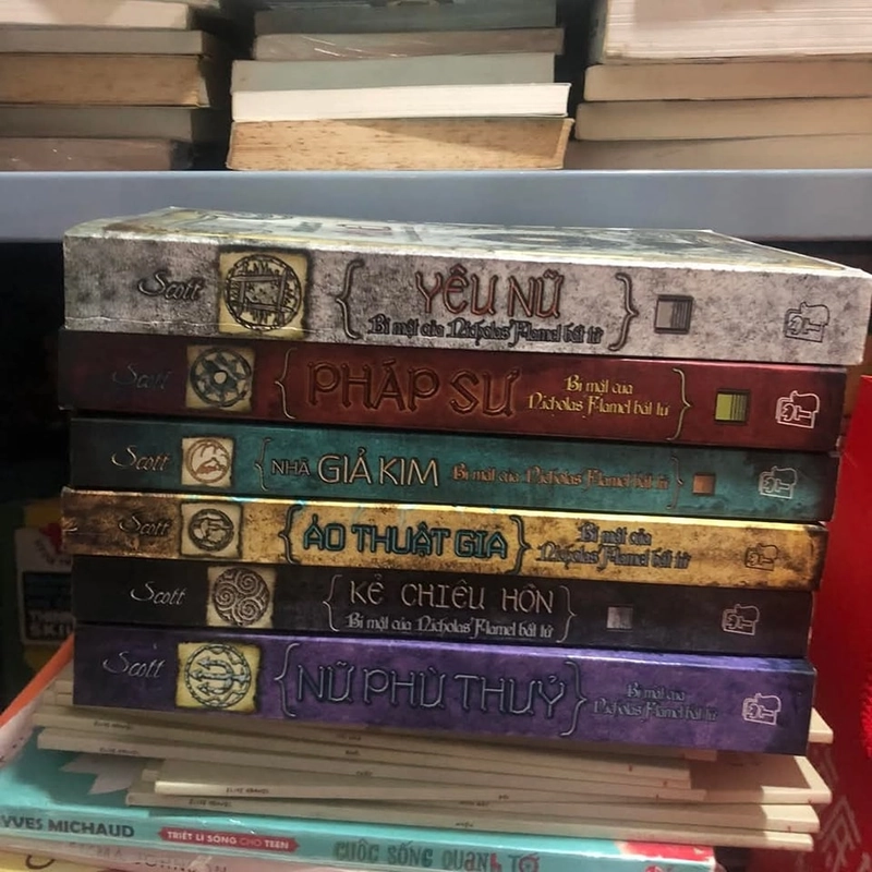 Bộ 6 cuốn Nhà giả kim (Bí mật của Nicholas Flamel bất tử) - Micheal Scott 410727