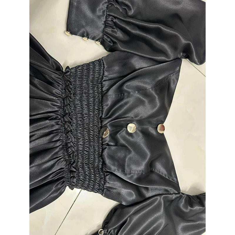 Váy đen nữ tính kiểu hiện đại size M  544150