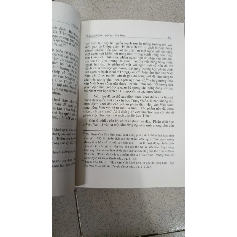 PHIÊN DỊCH HỌC LỊCH SỬ - VĂN HOÁ TRƯỜNG HỢP TRUYỀN KỲ MẠN LỤC 698299