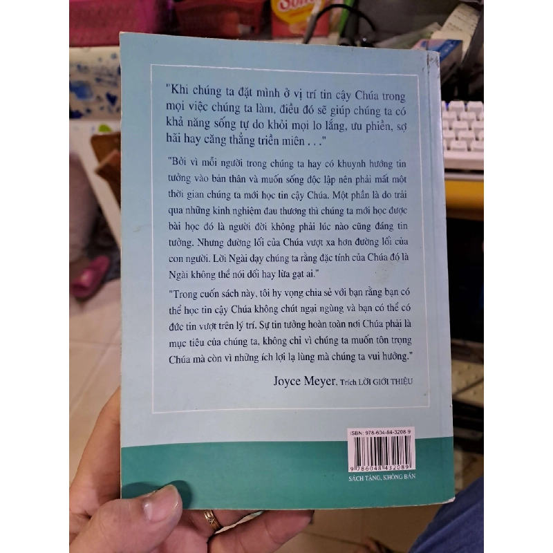 Lòng tin vững bền - Joyce Meyer TÂM LINH - TÔN GIÁO - THIỀN HCM1008 920112