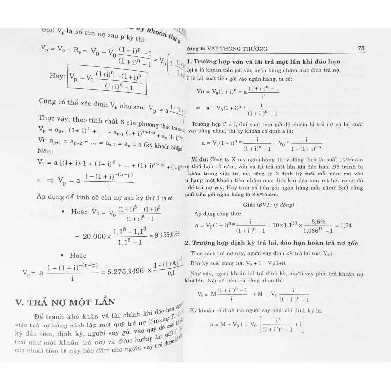 Toán tài chính 20258