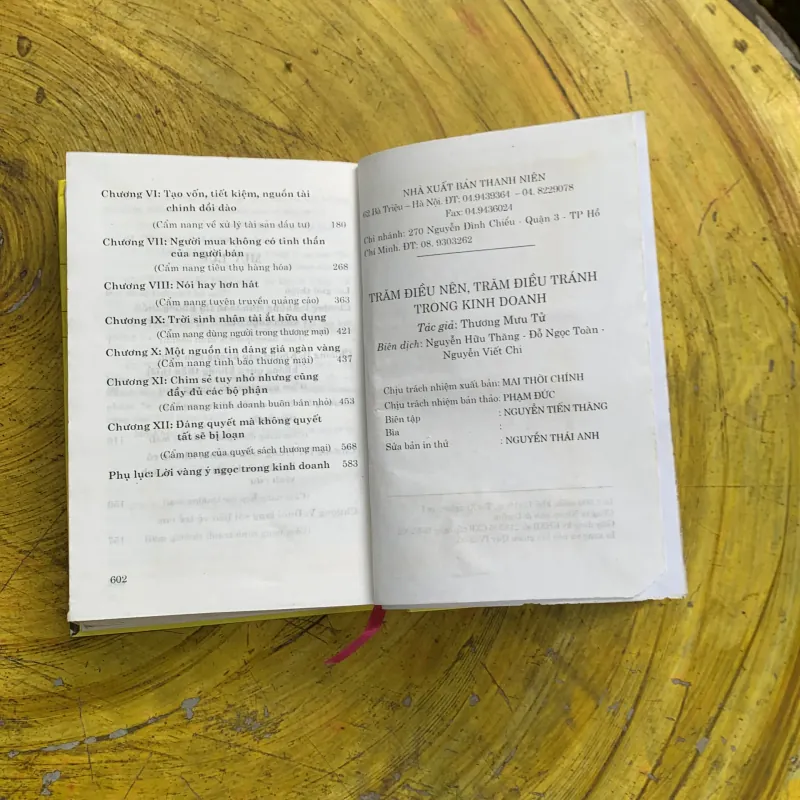 COMBO TRĂM ĐIỀU NÊN TRĂM ĐIỀU TRÁNH TRONG KINH DOANH bìa cứng & DẠY CON LÀM GIÀU 1 mới 747234