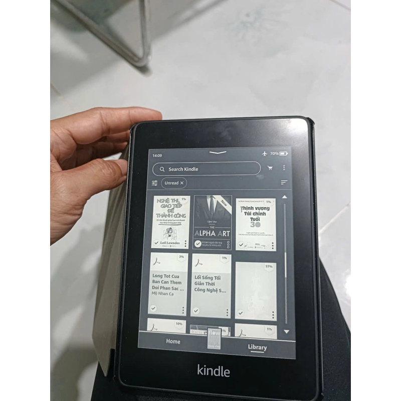 Máy đọc sách Kindle Paper White 4 + Bao da 492743