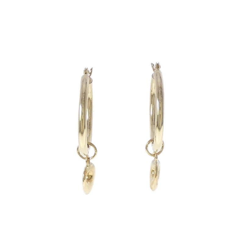 K18YG 2WAY Bông tai hình trái tim - Hàng hiệu Chính hãng 869259