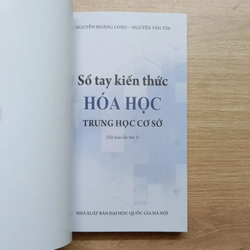 Sách Sổ tay kiến thức Hóa Học 931259