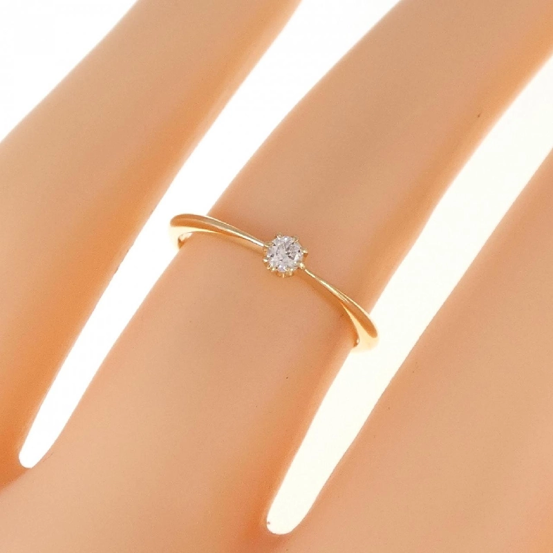 Nhẫn kim cương K18YG 0.06CT - Hàng hiệu Authentic 855932