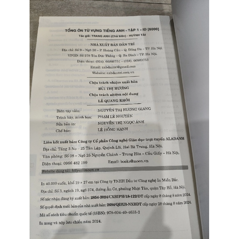 Tổng Ôn Từ Vựng Tiếng Anh 1011403