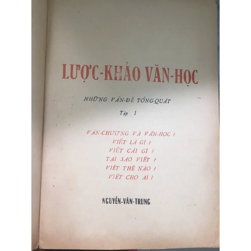 LƯỢC KHẢO VĂN HỌC 517930