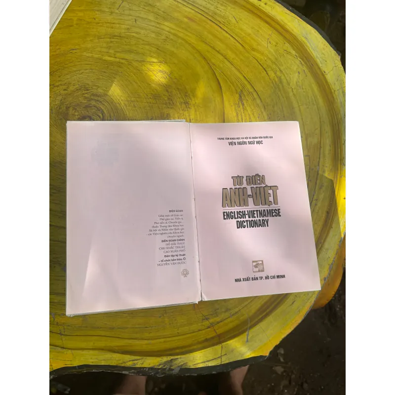 TỪ ĐIỂN ANH - VIỆT ENGLISH- VIETNAMESE DICTIONARY 2000 730662