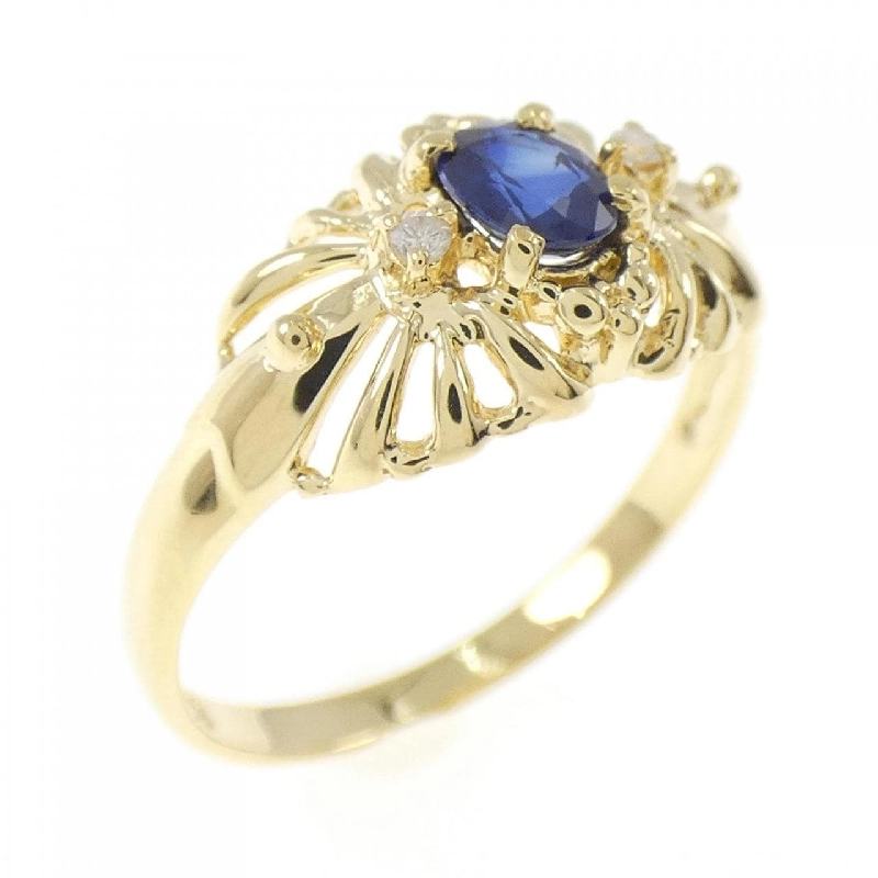 Nhẫn Sapphire K18YG 671236