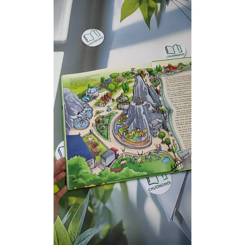 [MIỄN PHÍ BỌC SÁCH] 50 Surprises Au Zoo ( Pháp) 990375