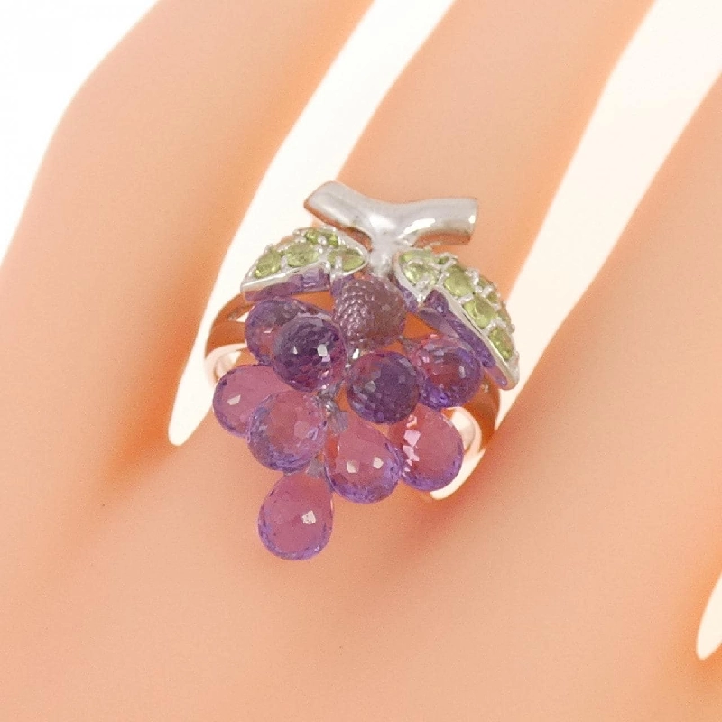 Nhẫn Peridot K18WG 0.60CT - Hàng hiệu Chính hãng 855091