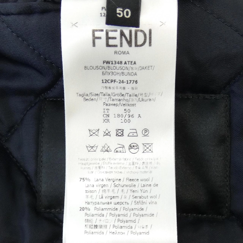 FENDI FW1348 ATEA Áo khoác - Hàng hiệu Chính hãng 882994