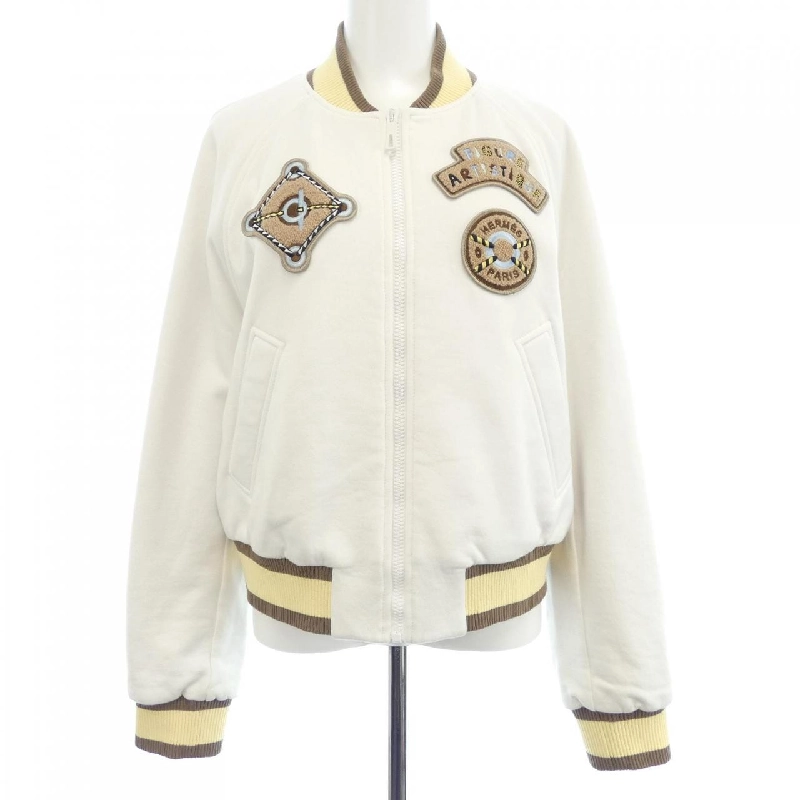 Áo khoác HERMES FIGURE ARTISTIQUE VARSITY EMBROIDE 3H4208DD - Hàng hiệu Authentic 821664