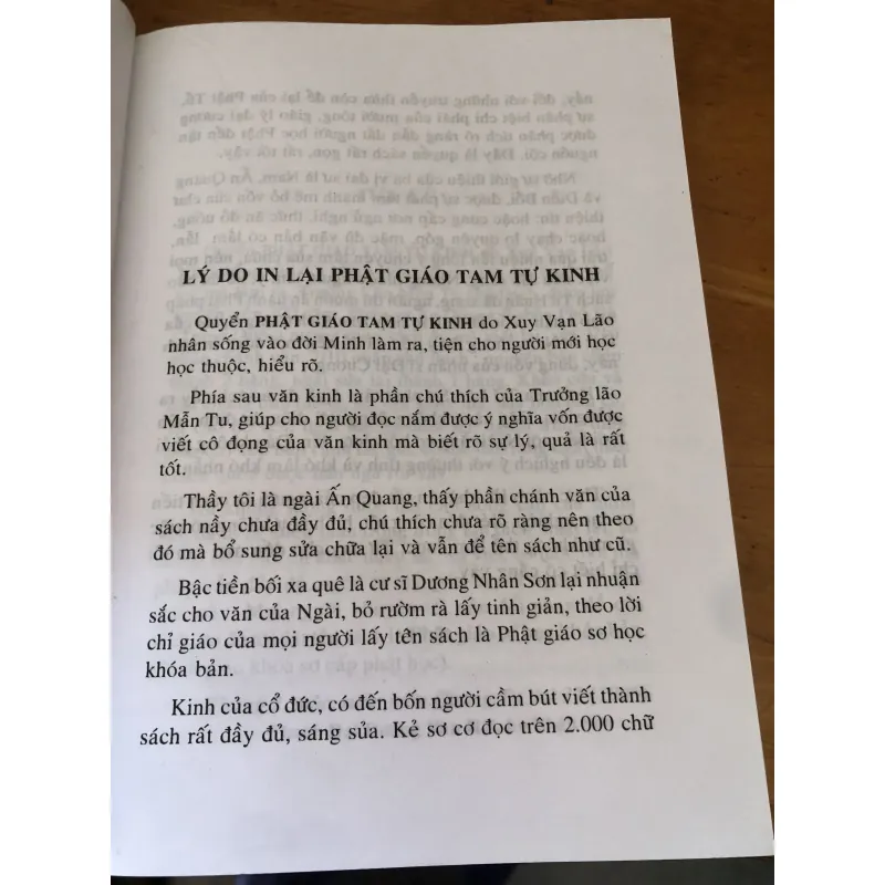 Phật Giáo Tam Tự Kinh 1028078