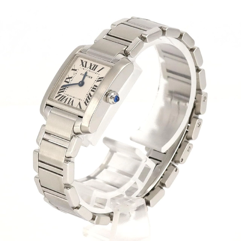 Cartier Tank Française SM W51008Q3 SS Quartz - Hàng hiệu Chính hãng 876017