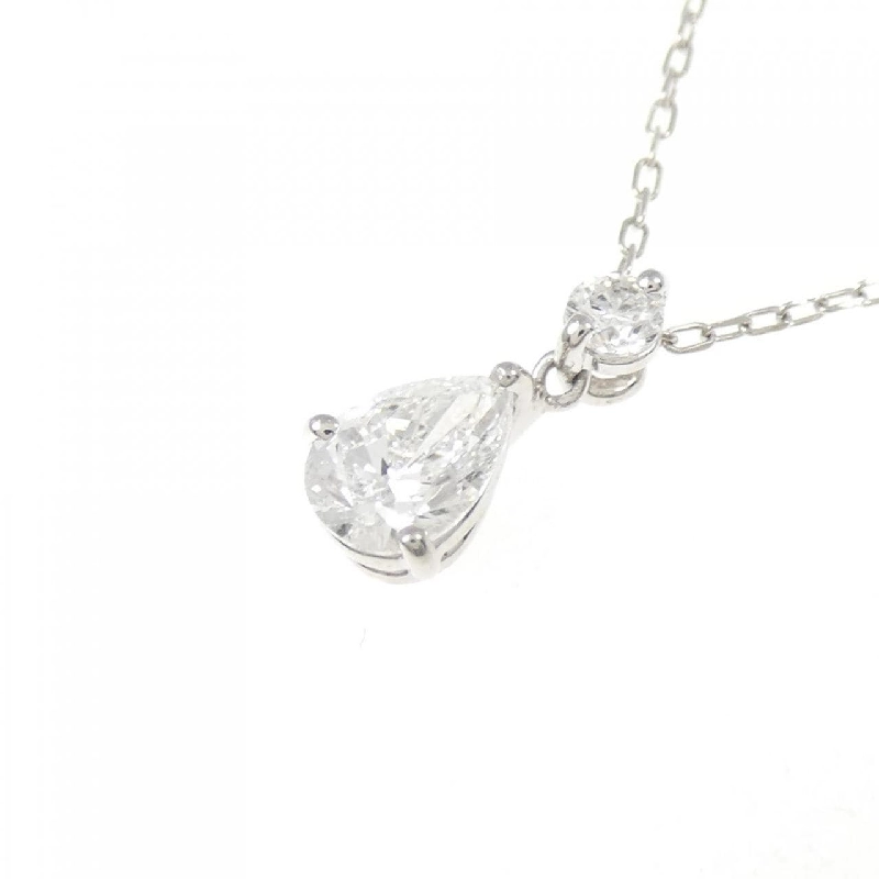 Dây chuyền kim cương PT900/PT850 0.516CT F SI2 hình giọt nước - Hàng hiệu Chính hãng 875319