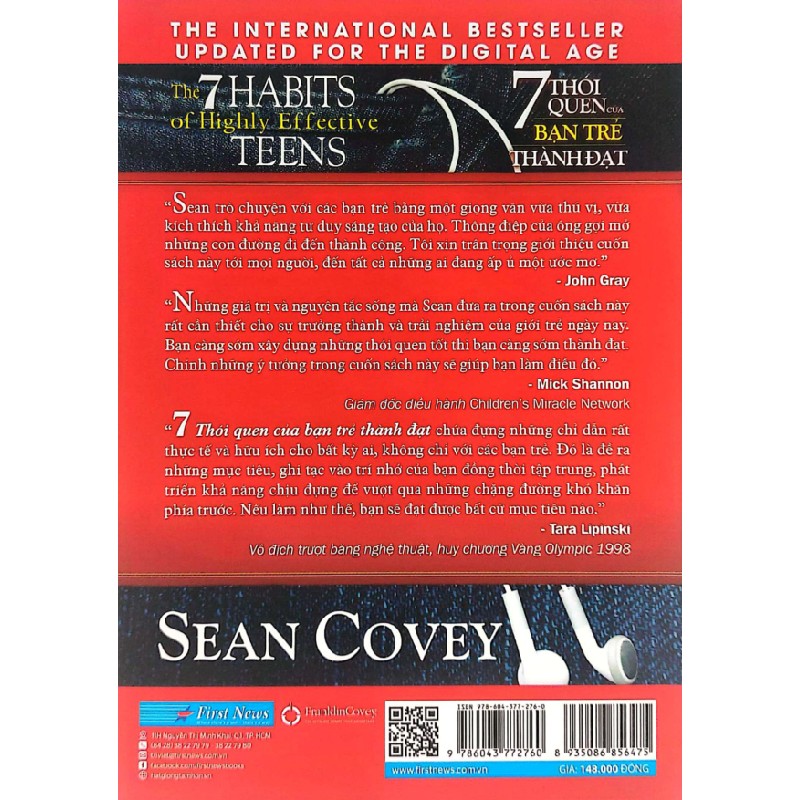 7 Thói Quen Của Bạn Trẻ Thành Đạt - Sean Covey 27763