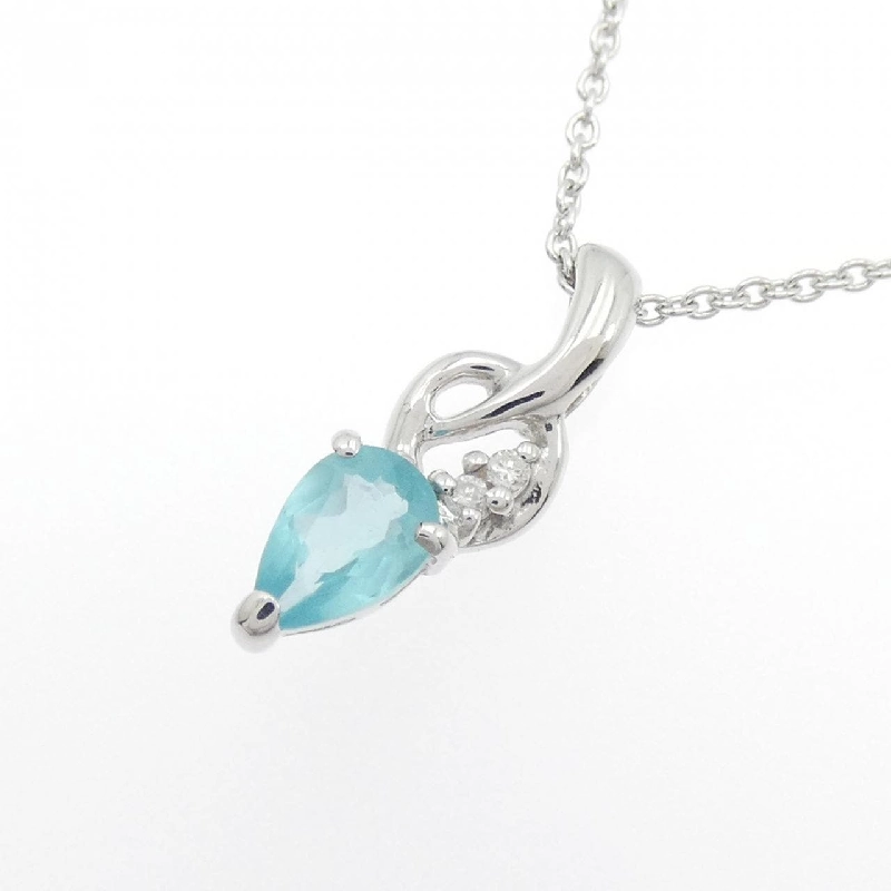 K14WG Apatite Necklace - Hàng hiệu Authentic 857810