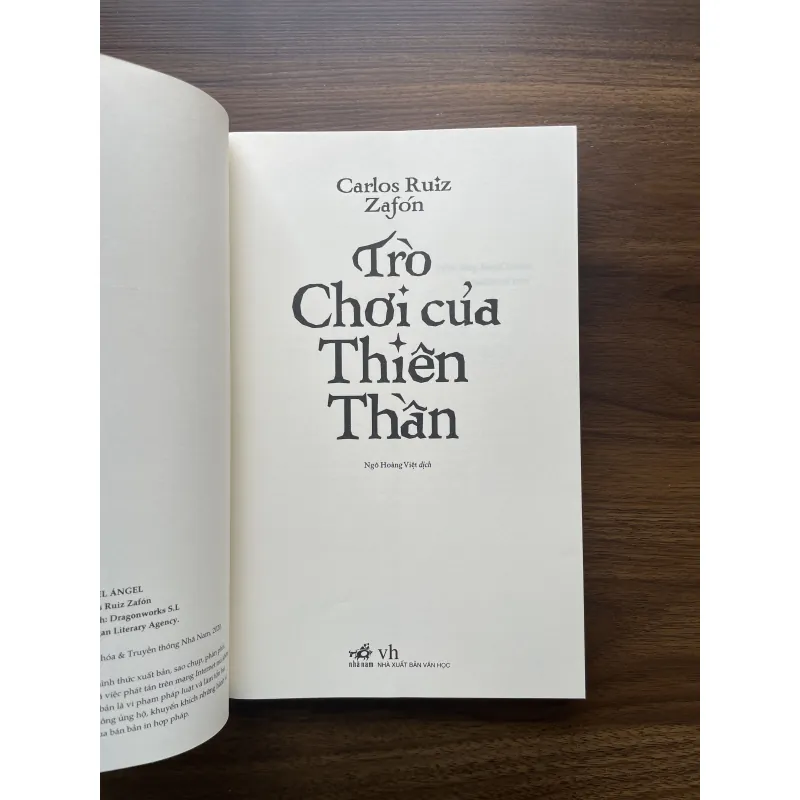 Trò chơi của thiên thần - Carlos Ruiz Zafón 994326