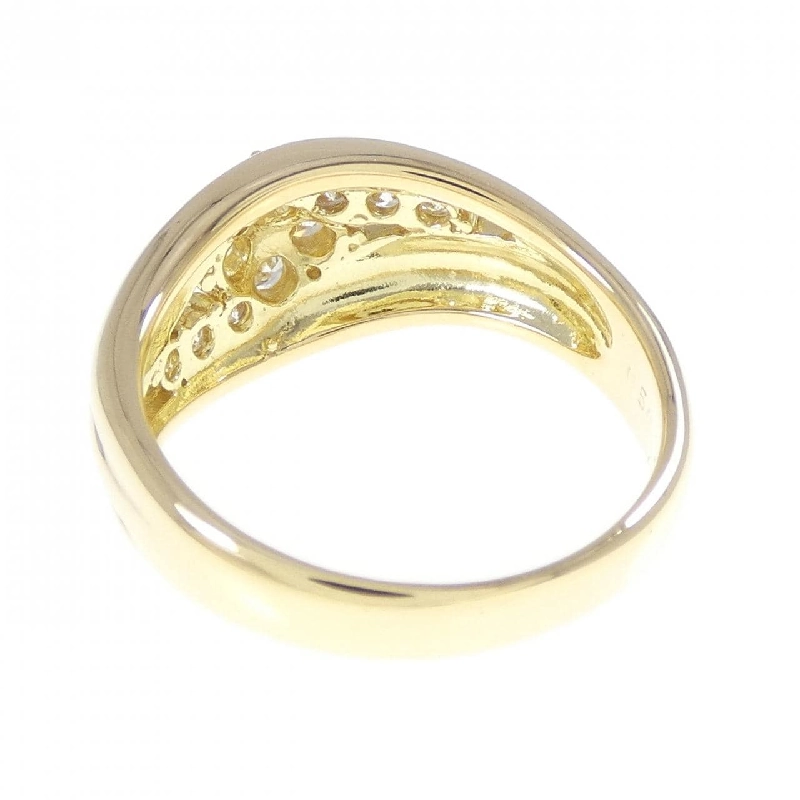 Nhẫn kim cương hoa K18YG 0.50CT - Hàng hiệu Chính hãng 854641