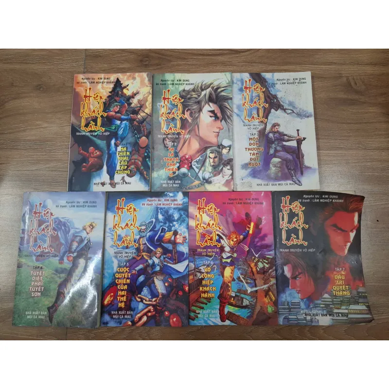HIỆP KHÁCH GIANG HỒ (Trọn Bộ 7 Tập) – Hoàng Ngọc Lang (tác giả), Lâm Nghiệp Khánh (họa sĩ) 759053