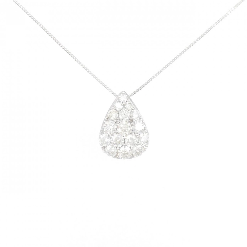 K18WG Dây chuyền kim cương 1.00CT - Hàng hiệu Chính hãng 863133