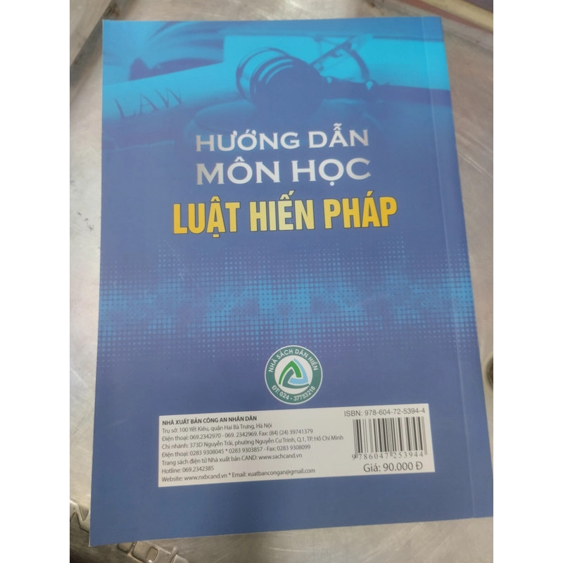 Hướng dẫn môn học luật hiến pháp 324900