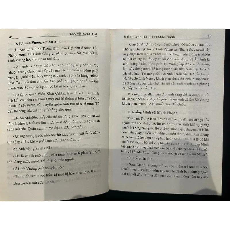 Thủ thuật chính trị phương Đông - Nguyễn Danh Hải 643426